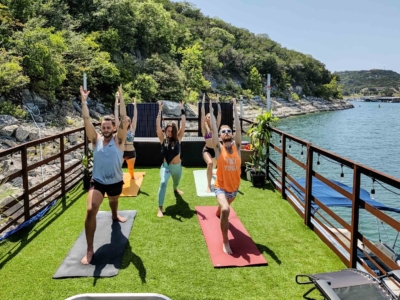 Yoga On Houseboat-Yacht Lake Travis Experience Yoga On Houseboat-Yacht Lake Travis Experience