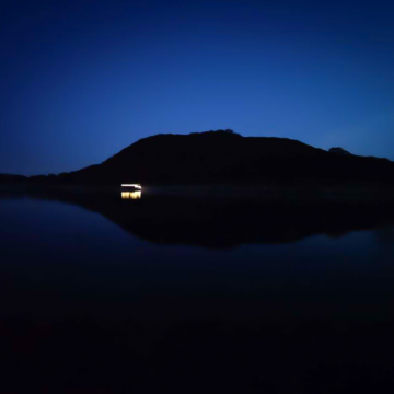 Houseboat-Yacht Nestled in a Lake Travis Cove